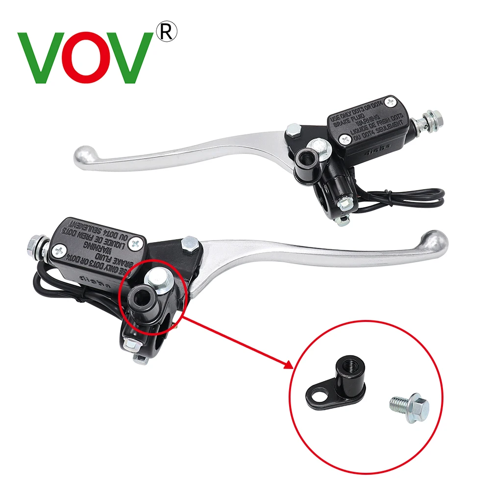 

General Purpose Hydraulic Clutch Left Handle Lever Motorcycle Brake Pump Motocross Vehicle Parts Factory Direct
