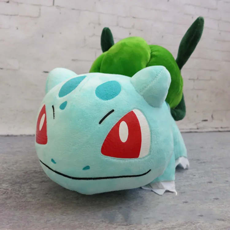 35*25 см Большой размер милый Bulbasaur плюшевая кукла хлопок мультфильм Peluche Подушка игрушка для детей подарок на день рождения Рождество