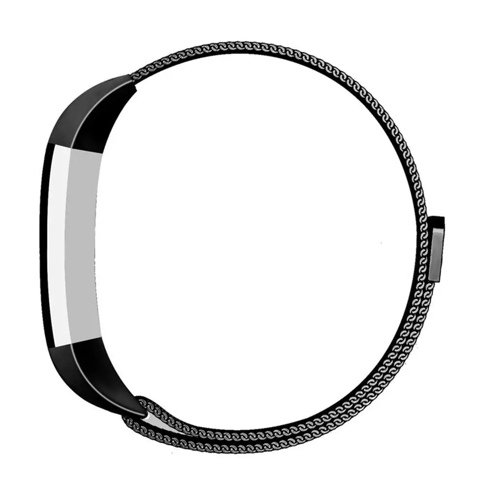 Для Fitbit Alta Миланский ремешок Alta HR Milan Плетеный Магнитный адсорбционный ремешок из нержавеющей стали магнитный ремешок на петельку
