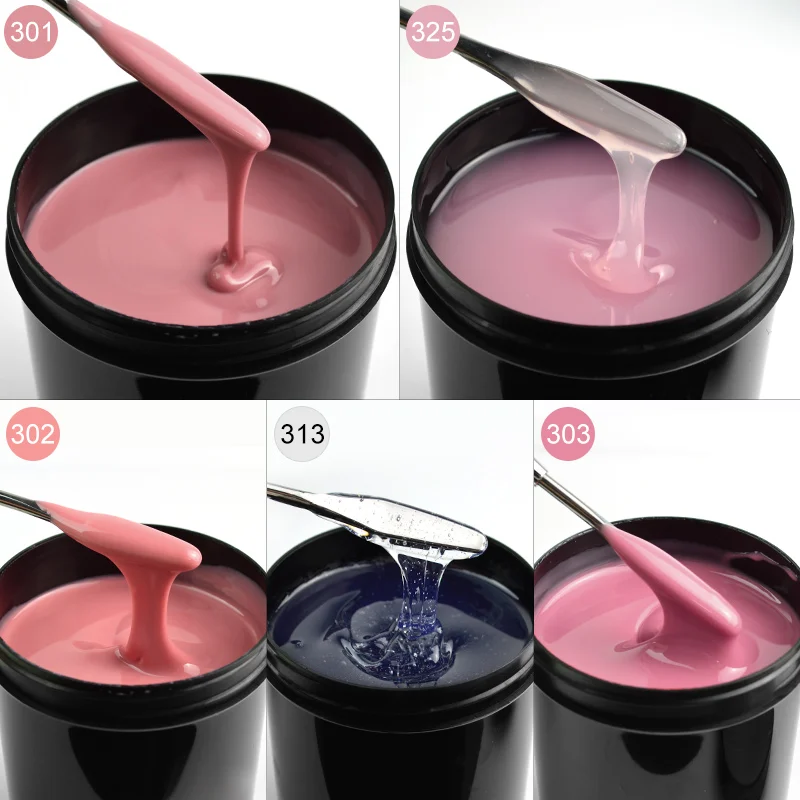 225g CANNI Sculpture Jelly UV Soak Off 25 stick uv Extension Gel Manicure Multi-function Nails Transparent UV Nail Gel 2
