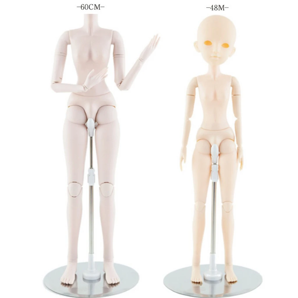 

Moveable Metal Doll 25-38cm Adjustable Display Stand 1/3 1/4 BJD Accessory