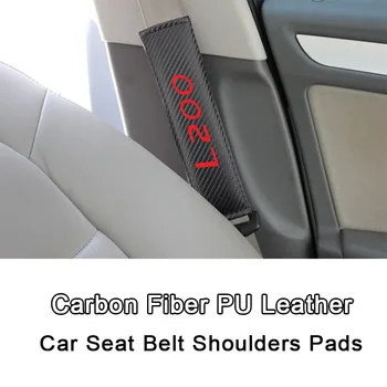 

2PCS Auto Seat Belts Strap Cover For Mitsubishi L200 Car Seatbelt Shoulder Padding Car-Stying