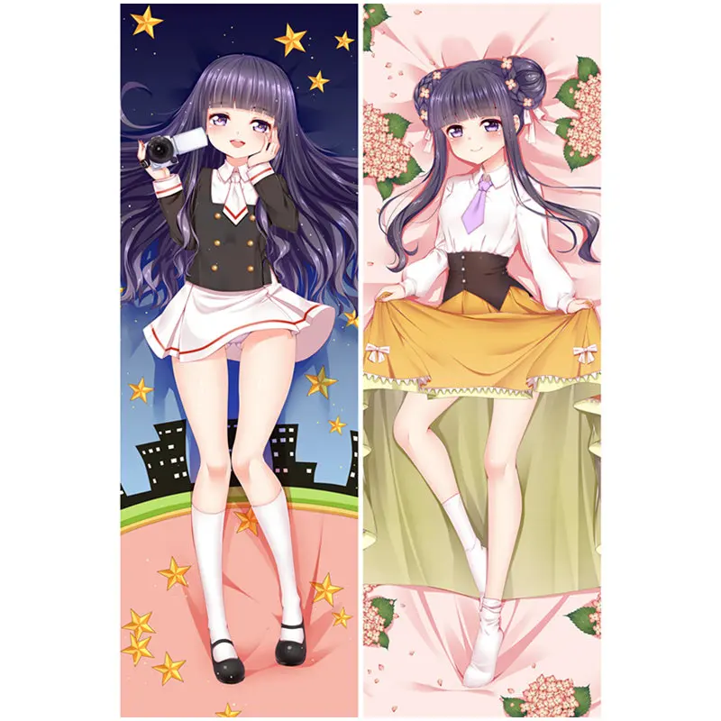 Аниме Card Captor Sakuraes Наволочки Dakimakura Чехол CCS сексуальные девушки 3D двухсторонняя постельные принадлежности обниматься тела Чехол CS01