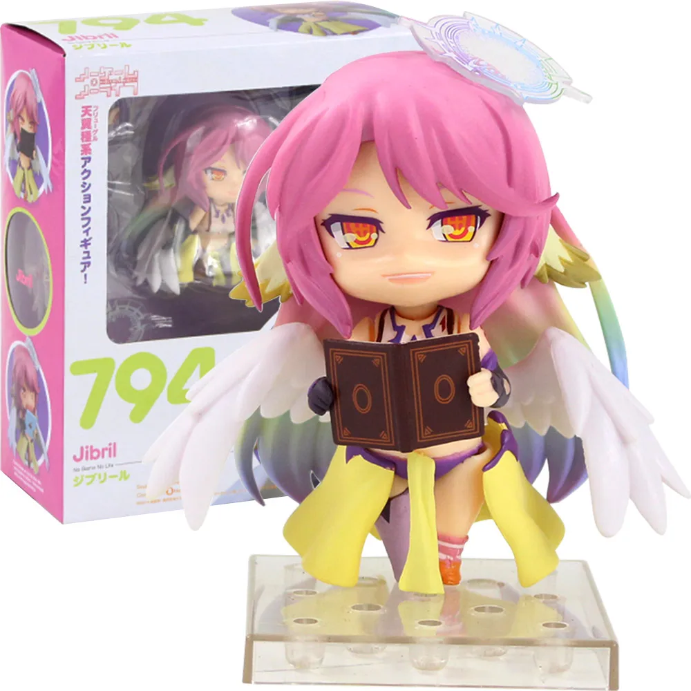 Аниме 794# Широ Джибрил фигурка Игра Нет Жизни Nendoroid SoraPVC фигурка Коллекционная модель игрушки
