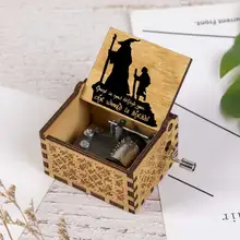 Музыкальная шкатулка «Властелин темы», коробка для колец для мужчин и женщин, подарок, уникальные подарки, подарок на заказ