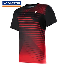 Badminton Shirts  Malaysia National Team Tournament Apparel Breathable Quick Dry Men Training Sportswear