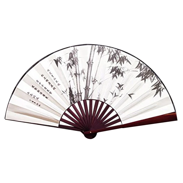 Бамбуковый вентилятор складной Вентилятор мужской античный вентилятор китайский стиль классический складной вентилятор ретро ежедневный вентилятор-ABUX