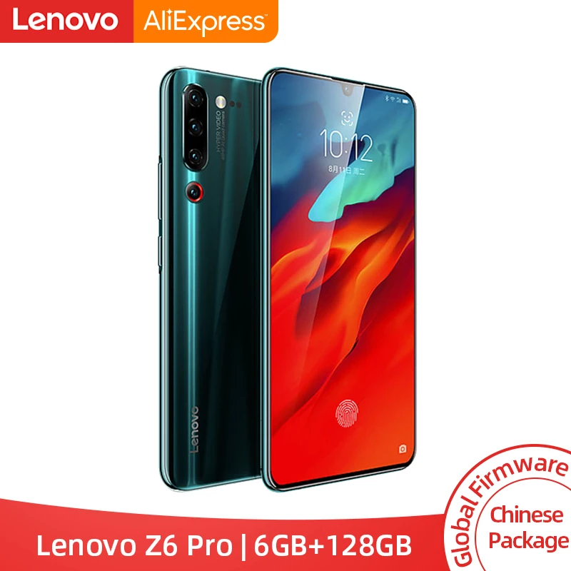  Global ROM Lenovo Z6 Pro 6GB 128GB Smartphone Snapdragon 855 Octa Core 6.39