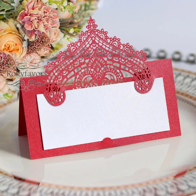lace crown paper palce card (8)