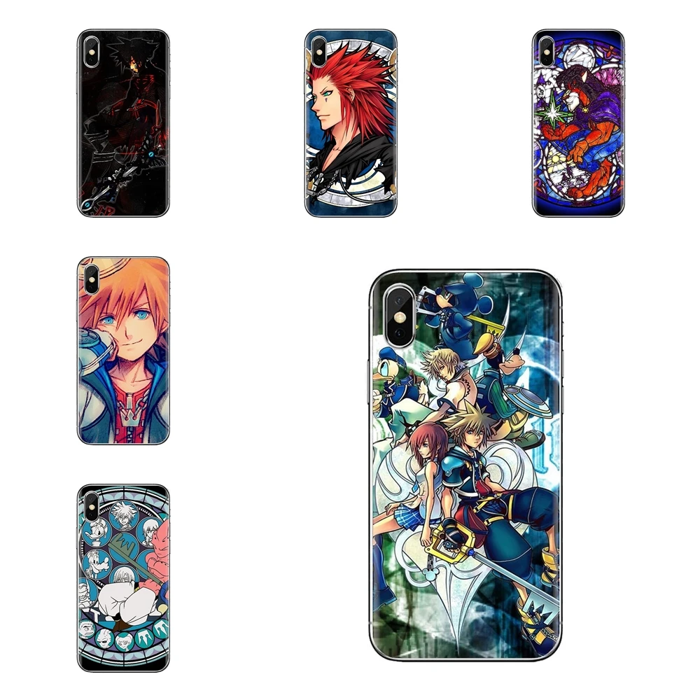 Anime Kingdom Hearts Stained Glass Phone Case For HTC U11 One M7 M8 A9 M9 M10 E9 Desire 630 530 626 628 816 820 Motorola G G2 G3 |