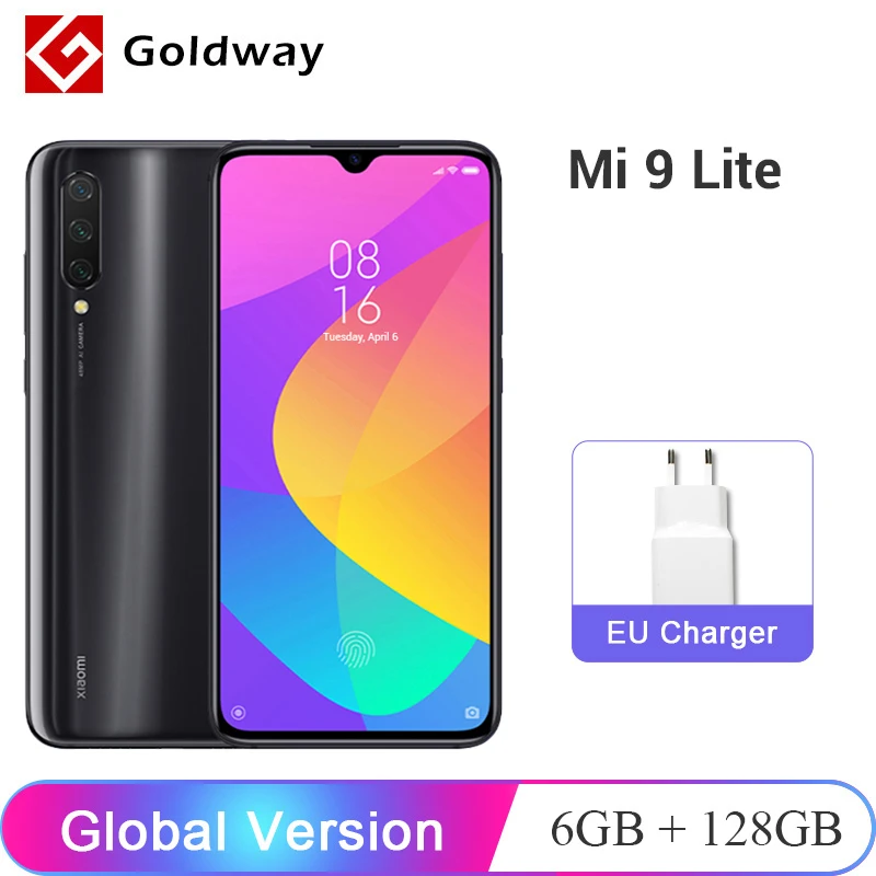 Xiaomi Mi 9 Lite смартфон с восьмиядерным процессором Snapdragon 710 ОЗУ 6 ГБ ПЗУ 128 39 &quot 48 МП 4030