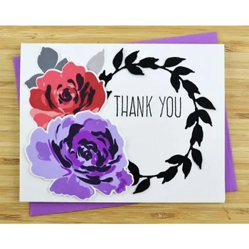 

New Metal Cutting Dies and Scrapbooking For Paper Making Garland Lace Vine Decoration Embossing No Stamps Frame Card Craft 2019