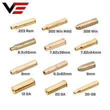 12GA 9 мм. 308. 223 Rem 20GA 7,62x39 мм Картридж лазерный Диаметр Sighter Коллиматорный прицел подходит для страйкбола/Real AK AR 15 для пистолета, ружья