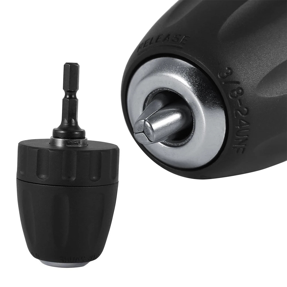 

Drill Chuck Screwdriver cartridge Quick Change Adapter Converter Cartridge perforator Chrome for Electric Drills