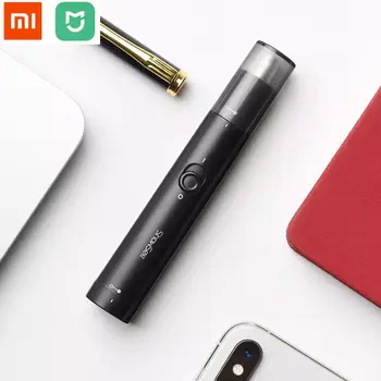 

Xiaomi Showsee Electric Nose Hair Trimmer 360 Degree Rotate Ear Nose Hair Shaver Face Care Clipper Safe Cleaner Tool Men Women