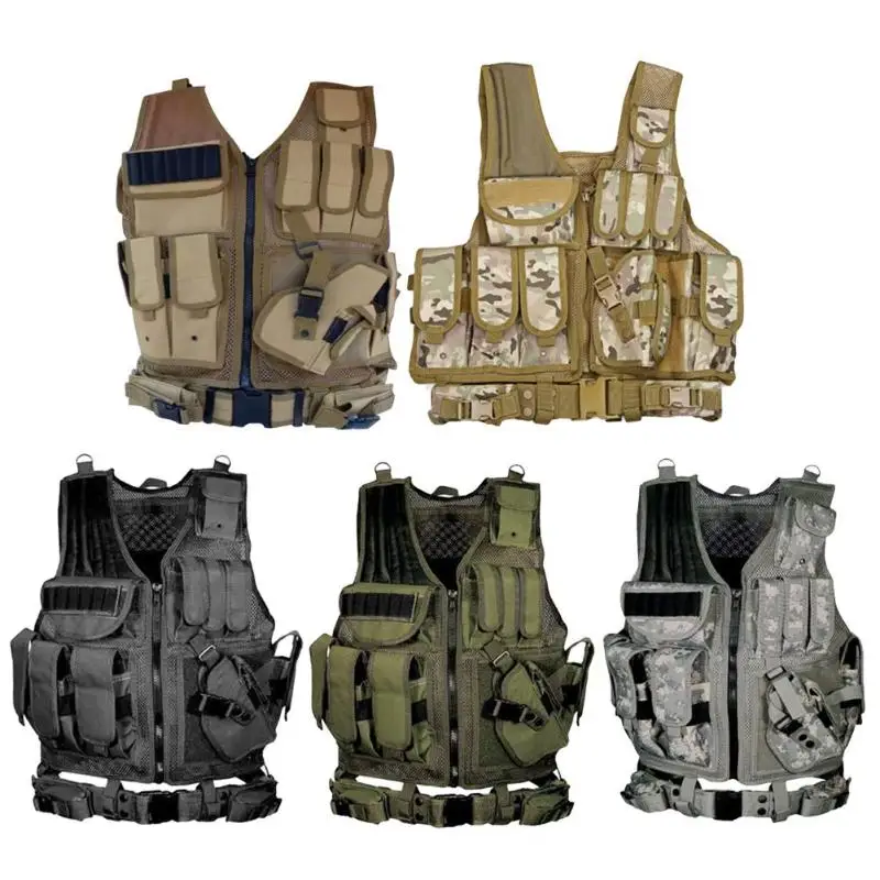 

Waterproof Wargame Combat Vest Outdoor Hunting Protection Assault Waistcoat
