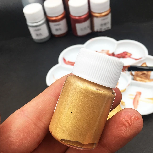  Gold Acrylic Paint Metallic For Glass