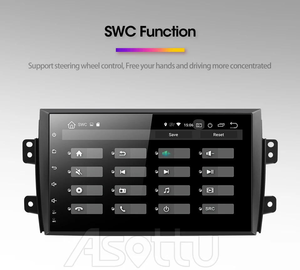 Clearance Asottu CTY9060 PX30 car dvd gps 9.0 for Suzuki SX4 3G wifi gps navigation car radio video audio player car stereo 2 din gps 13