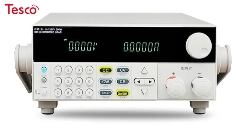 

ITECH IT8512+ DC Programmable Electronic Load 120V 30A 300W 1mV 0.1mA