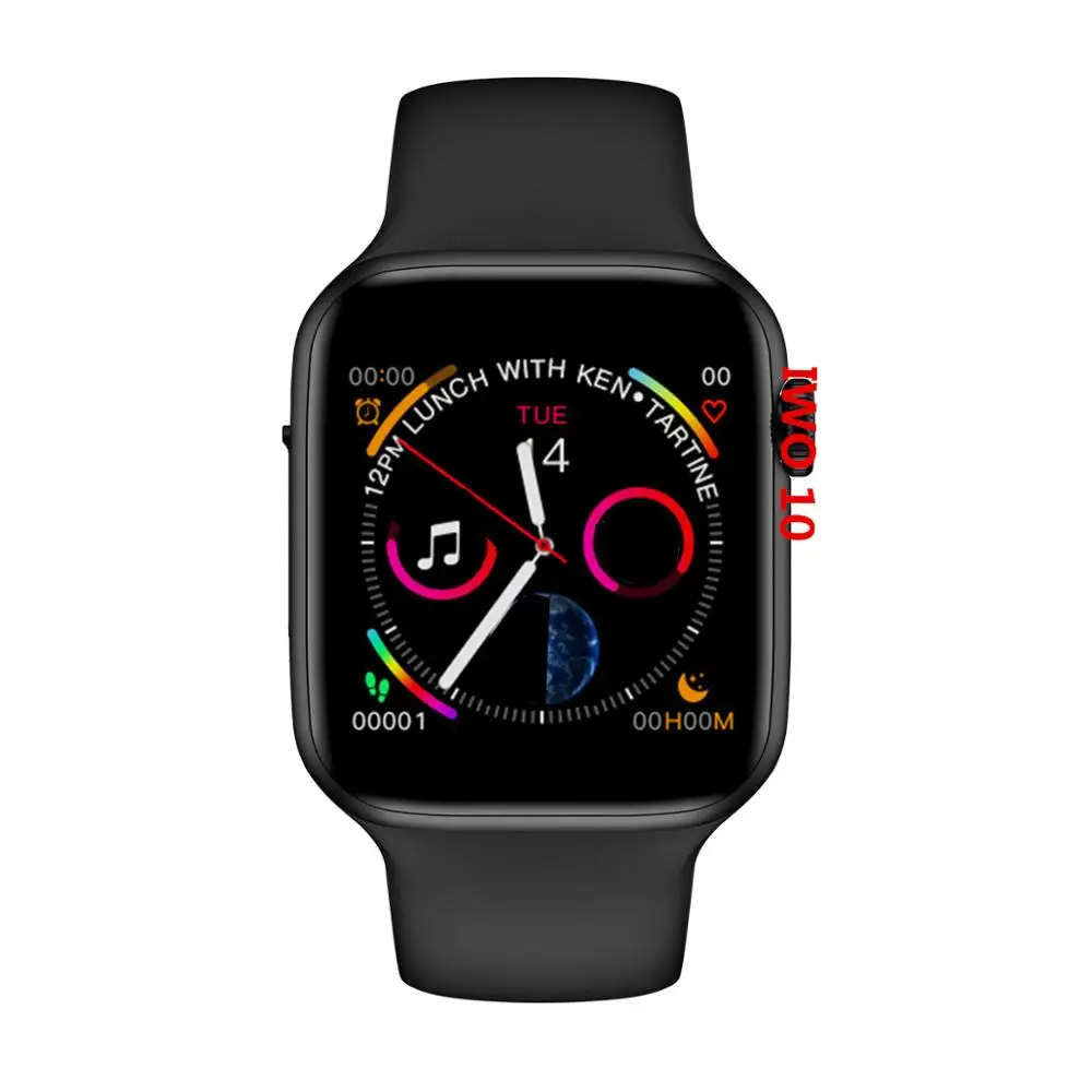 

Smart Watch Men W34 44MM Reloj Inteligente Smartwatch ECG Heart Rate Monitor Synchronize Whatsapp Message for Apple IOS Android