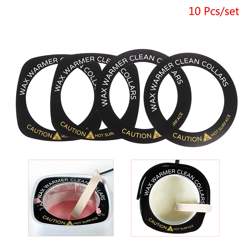 10Pcs Wax Cans Heater Pot Warmer Waxing Machine Cleaning Paper Ring