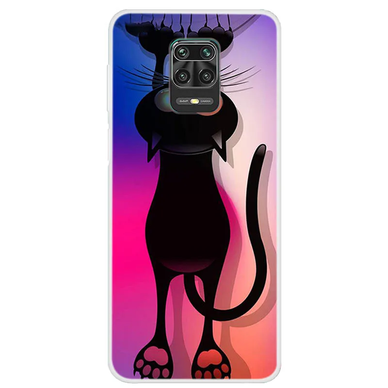 xiaomi leather case cover For Redmi Note 9 Pro Case Animals Painted Soft TPU Clear Phone Cases For Xiaomi Redmi Note 9S Note9 9Pro Back Cover Cute Coque xiaomi leather case cosmos blue Cases For Xiaomi