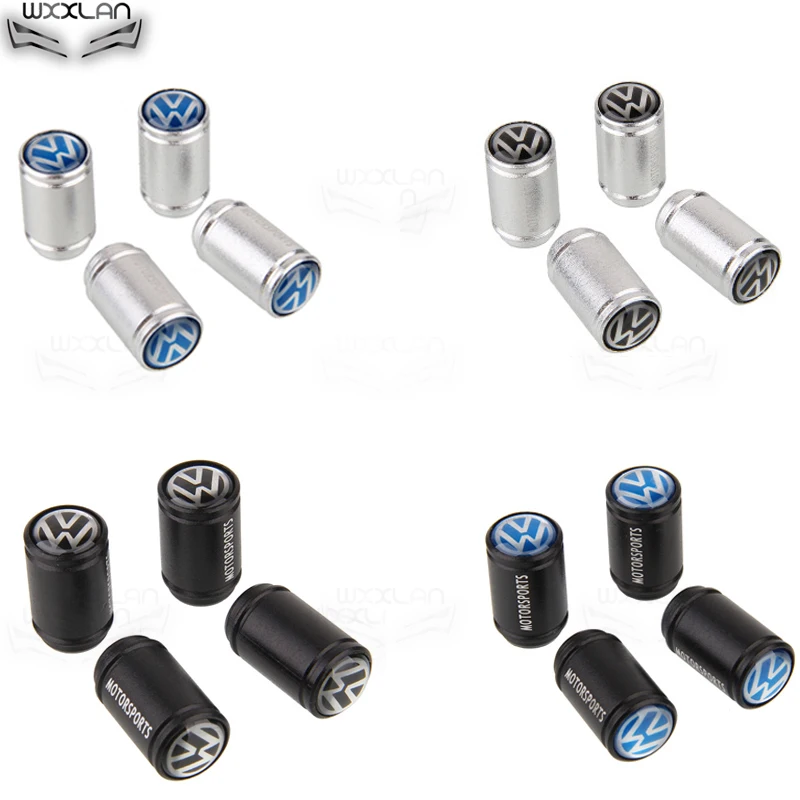 

New car tire valve metal modified valve cap gas nozzle cover for Volkswagen Scirocco GOLF 7 Golf 6 Polo GTI VW Tiguan