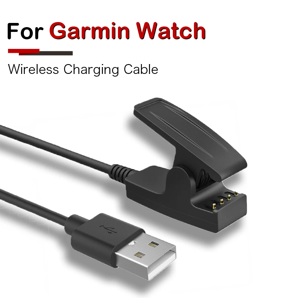 Зажим USB для быстрой зарядки адаптер зарядное устройство Garmin Lily Forerunner 30 35 35J 230 235 630