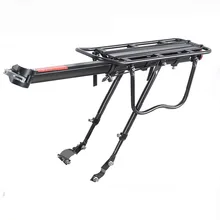 Bicycle Quick Release Type Aluminium Alloy Rear Rack Mountain Bike Luggage Rack Bicycle Luggage Carrier Riding Equipment