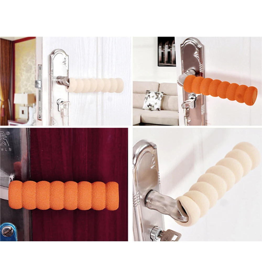 Spiral Door Handle Gloves Anti Collision Protective Cover Children Safety Doorknob Glove Home Safety Decorations For Bedroom