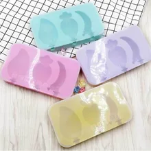 Креативная мультяшная форма DIY силиконовая форма для Фруктового мороженого влагостойкий съемный лоток для льда с крышкой DIY Мороженица