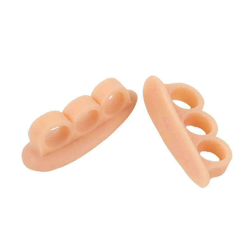 

180Pcs=90Pairs Silicone Toe protection Separator Orthopedic Spacers Bunion Overlapping Corrector Hallux Valgus Foot Pedicure