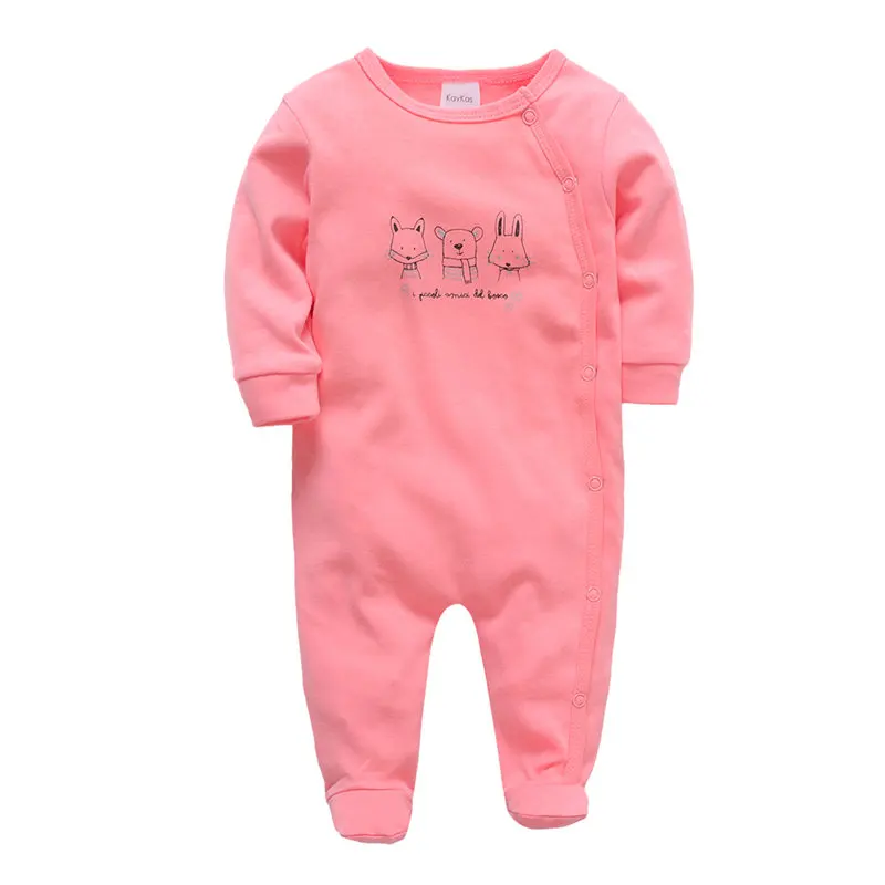 Г. Осенне-зимняя одежда для маленьких девочек, roupa de bebes, комбинезон для новорожденных, Хлопковая пижама с длинными рукавами комбинезон для детей от 0 до 12 месяцев, одежда для малышей - Цвет: PY1137