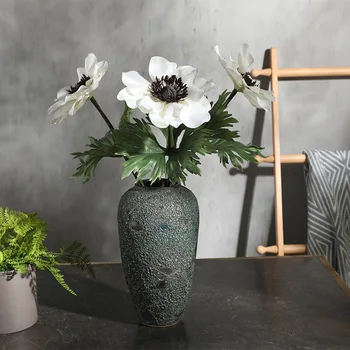 

2Pcs/Lot New Highend Giant Pasque Flower Simulation Fflower Large Road Guide Hotel Home Decoration Artificial Flowers