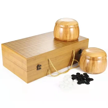 Large Luxury Chess Set Wooden Board Adult Chess Go Game Creative Family Game Children Gift Student Competition Folding Board