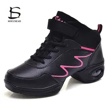 Women's Dance Sneakers Jazz Dance Shoes Platform Female Ladies Outdoor Fitness Sports Shoes Woman Modern Dancing Shoes 35-41