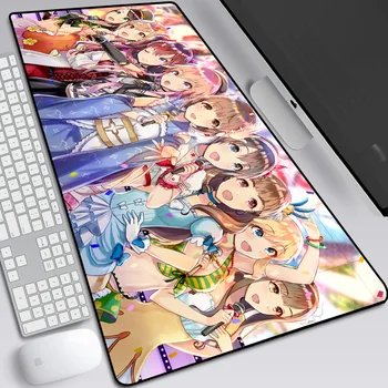 

Anime The iDOLM@STER Cinderella Girls Large Pad Mouse Mat Computer Gamer Locking Edge Mousepad Keyboard Mice 60x120