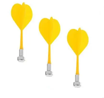 3/6 шт. сенными надёжный безопасный Пластик крыло магнитный Дартс яблочко цель игры игрушки - Цвет: 3pcs