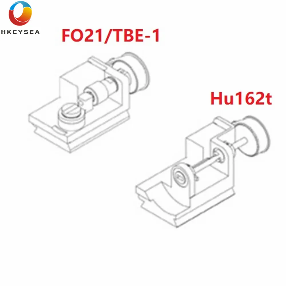 

Tank 2M2 Key Cutting Machine Fixture FO21 Clamp for Ford Mondeo and Jaguar Hu162t Jaws For V W Audi Auto Key Cutting Machine