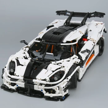 

lepinblocks 23002 technic Series Koenigsegg One Car MOC-4789 Model Building Blocks Bricks Kids Cars Toys