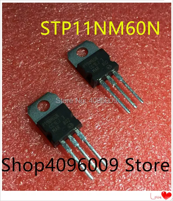 10 шт./лот P11NM60N STP11NM60N STP11NM60 TO-220 MOS FET 600V 11A | Электроника