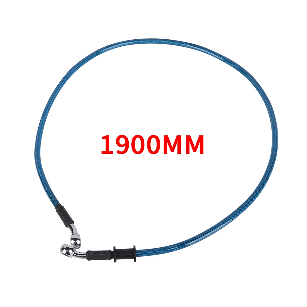 1900mm Мотоцикл 500 мм до 2000 мм Байк плетеная стальная Тормозная Линия сцепления Масляный шланг трубка для YAMAHA YZ YZF WR 125 250 426 уличные велосипеды - Цвет: 1900mm