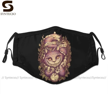 

Red Heart Mouth Face Mask CHESHIRE CAT Facial Mask Cool Kawai with 2 Filters for Adult