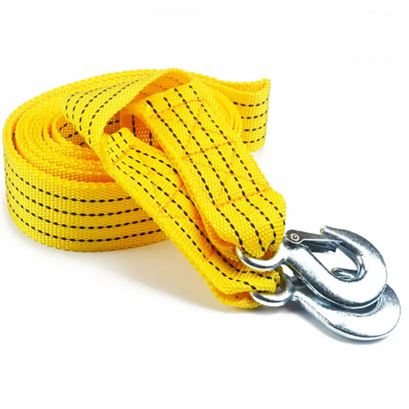 5 Ton 4 Meter Tow Rope For Truck Snatch Strap Off-road Towing Ropes Trailer Winch Cable Belt Car Traction