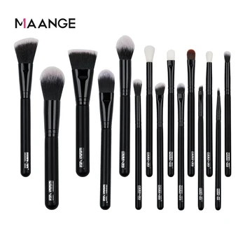 

MAANGE 5/10/15/22/27Pcs Makeup Brush Set Professional Foundation Eyeshadow Highlighter Brushes Synthetic Hair Cosmetics Brushes
