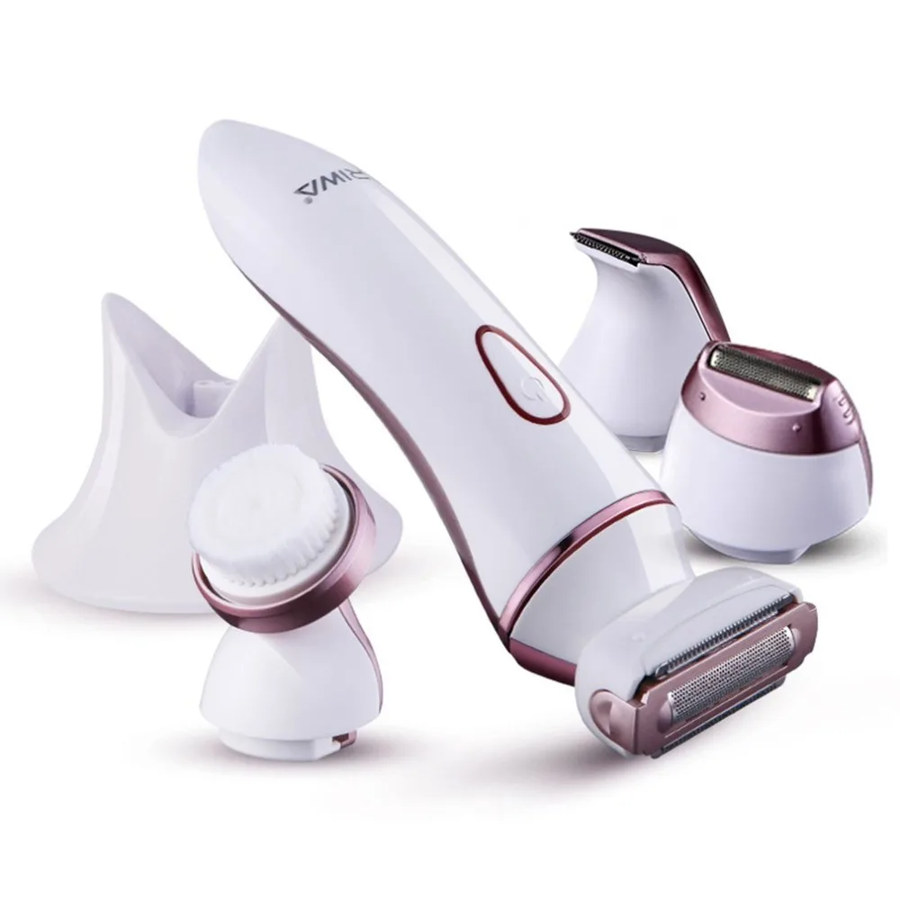 

4 In 1 Multifunctional Electric Women Lady Shaver Razor Rechargeable Waterproof Hair Epilator Removal for Female Bikini