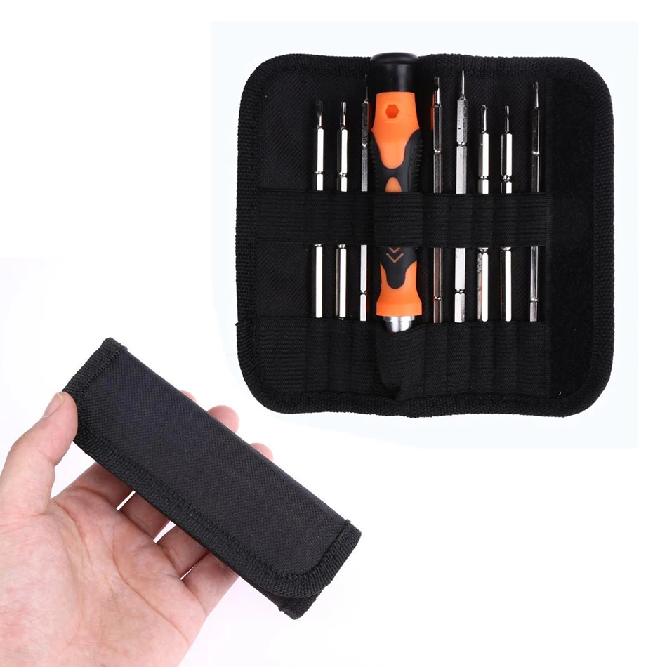 Набор отверток KINDLOV Precision 9 в 1 Destornillador бит Магнитный Magnetic Torx Phillips комплект изолированный отвертка ручные инструменты