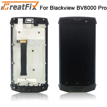 

Original Tested LCD Display + Touch Screen For Blackview BV8000 BV8000 Pro lcd with Frame Screen Digitizer Assembly