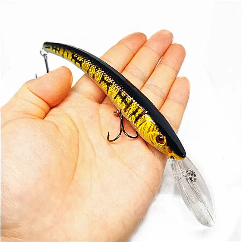 1 шт. воблер рыболовная Lures15.5cm/16 г искусственная жесткая наживка Minnow Crankbait Swim Bass Trolling ловля щуки и карпа рыболовные снасти|Наживки|   | АлиЭкспресс