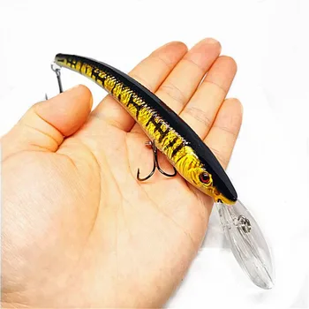CRAZY DEAL ❤️ 1PCS Wobbler Fishing Lures15.5cm/16g Artificial Hard Bait Minnow Crankbait Swim Bass Trolling Pike Carp Fishing tackle Fish Bait - discount item 55% OFF Sports & Entertainment
